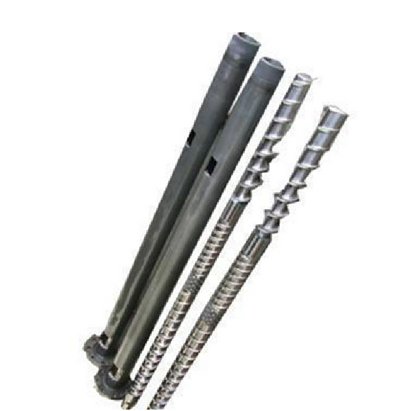 Pelletizing machine barrel screw