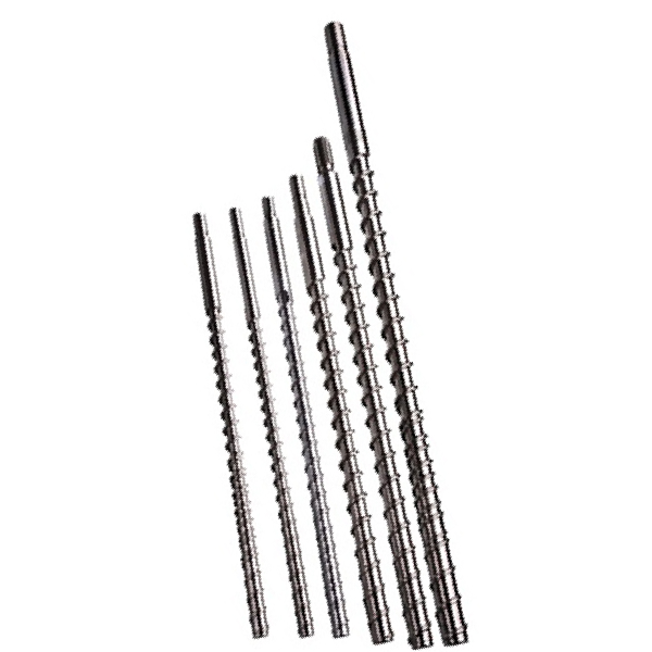 Injection molding machine screw barrel