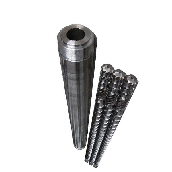 Extruder screw barrel